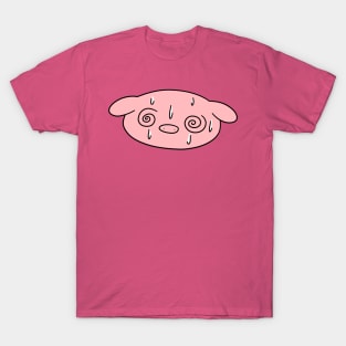 Dizzy Pig Face T-Shirt